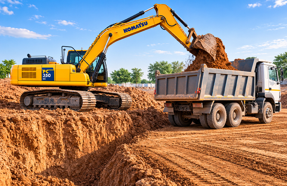 Earth Filling and Excavation Work