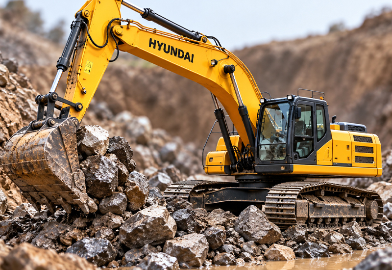 Tata Hitachi 200LC Excavator Rental Service