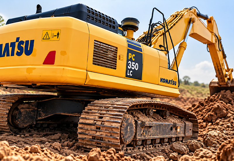 PC 350 Excavator Machine Hiring Service